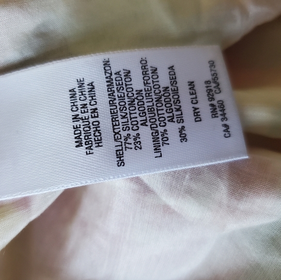 NEW Y2K Juicy Couture Angel Maisey Silk Cotton Floral Dress Women's Size Petite - Picture 11 of 12